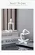 1pc estátuas de pensador de plástico abstrato mini personagens estatuetas casa - Ezenzia
