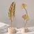 Ouro ginkgo folha pena modelo de metal estatuetas manual desktop artesanato orna - Ezenzia