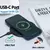 Estação de carregamento sem fio rápido, Charger Pad para iPhone 15, 14, 13, 1 na internet