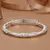 925 prata esterlina flores sopradas pulseira para mulher textura original ajustável sólida pulseiras luz luxo festa jóias na internet