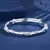 925 prata esterlina flores sopradas pulseira para mulher textura original ajustável sólida pulseiras luz luxo festa jóias - comprar online