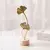 Ouro ginkgo folha pena modelo de metal estatuetas manual desktop artesanato orna - comprar online