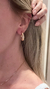 Brinco Argola Oval - Banhada a Ouro 18k - comprar online