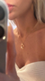 Colar Orgânico Perolado - Banhado a Ouro 18K - comprar online