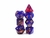 Dados de RPG - Conjunto com 7 Dados Aurora - Rose Galaxy Aurora Dice - comprar online