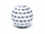 Dado de RPG - D100 White Opaque & Black Ink - RPG
