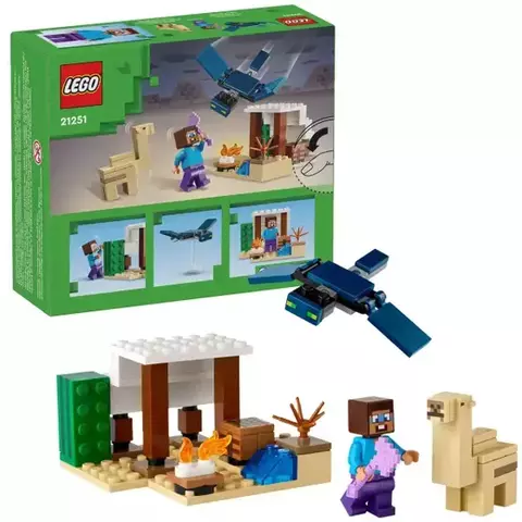 Lego Minecraft Expedição do Steve ao Deserto