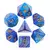 Dados de RPG - Conjunto com 7 Dados Blend - Blue and Deep Purple Blend Color Dice na internet