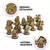 Kit de Miniaturas Personagens para RPG D&D em MDF - RGB - Room.Gamer.Bussines
