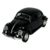 Miniatura Fusca Carrinho Ferro Fricção Abre Porta Preto