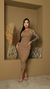 Vestido Canelado