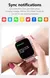 Relógio inteligente para homens mulheres smartwatch na internet