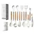 12pçs utensílios de cozinha - loja online
