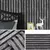 Grade de madeira do pvc auto-adesivo adesivo de parede para decoração de casa - Bengi Store