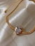 Pulseira Zircônia em Gota - Brilho de Cristal Semijoias