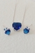Conjunto Azul Eterno Coração