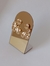 Brinco flor metade I Banhado a Ouro 18k na internet