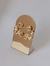 Brinco flor metade I Banhado a Ouro 18k - comprar online