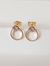 Brinco gota zircônia I Banhado a Ouro 18k