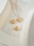 Conjunto Coração I Banhado a Ouro 18K