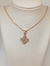 Colar Trevo Cravejado I Banhado a Ouro 18K
