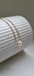 Colar Perola Transpassada I Banhado a Ouro 18K