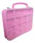 Maleta Organizadora Plástica Rosa (9404) - comprar online