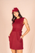 Vestido Cecília Bordô - comprar online