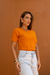 Tshirt Marina Amarelo Saffron - loja online