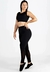 Feminino Preto Transparencia Conjunto Fitness | REF: LX158 - Senzia Moda