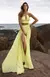Image of Vestido Diana Longo de Seda