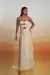 Vestido Sardegna Seda Cores do Céu - comprar online