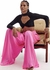 Calça Pantalona de Seda