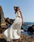 Vestido Giulia de Seda com Fios Prata - online store