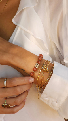 Pulseira com Pedra do Sol Natural - comprar online