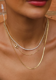 CHOKER RIVIERA CRISTAL QUE NAO VIRA - comprar online