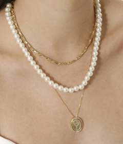CHOKER ELEGANTE DE PÉROLAS - comprar online