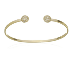 BRACELETE REDONDO CRAVEJADO