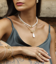 PULSEIRA DE ELOS PM432-O - Yabás - Elegância com Essência 