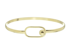 BRACELETE MINIMALISTA COM FECHO DE BOLA