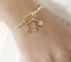 BRACELETE MINIMALISTA COM FECHO DE BOLA - comprar online