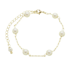 PULSEIRA CLÁSSICA DE PÉROLAS - comprar online