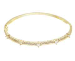 BRACELETE TEXTURIZADO CRAVEJADO