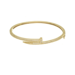 BRACELETE DE PREGO CRAVEJADO
