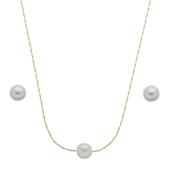 CONJUNTO DE PÉROLAS CLÁSSICO