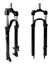 Suspensão Garfo Aro 29 Mtb Absolute Nero 100mm Preto