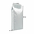 Embalagem Pouch 4 Soldas 140x380x85mm - Branco Fosco - 250 Unidades na internet