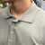 Polo Básica Enzo Milano Masculina Cinza Claro - comprar online