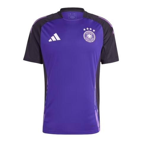 Camisa Seleção Alemanha Treino 24/25 - Torcedor Adidas Masculina - Preta e roxa