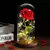 Rosa em cúpula de vidro led - comprar online